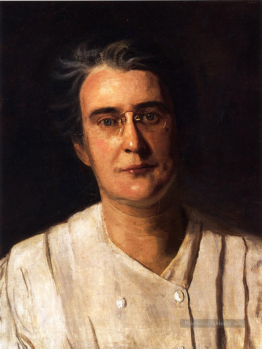 Portrait de Lucy Langdon Williams Wilson réalisme portraits Thomas Eakins Peintures à l'huile